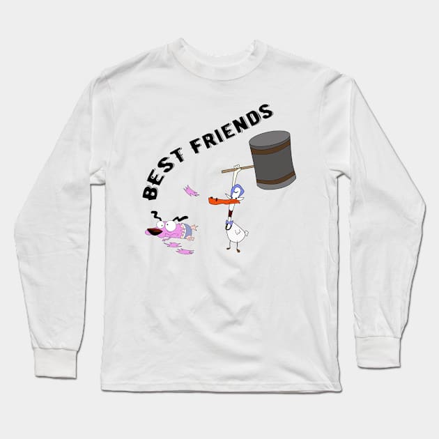 BEST FriendS Long Sleeve T-Shirt by Outland Origin